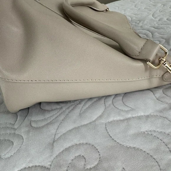 POM POM LONDON: Lambeth Bag Maple Pebble Grain Stone 🌸 - Picture 5 of 8